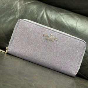 Flash Glitter Purple Kate Spade Wallet